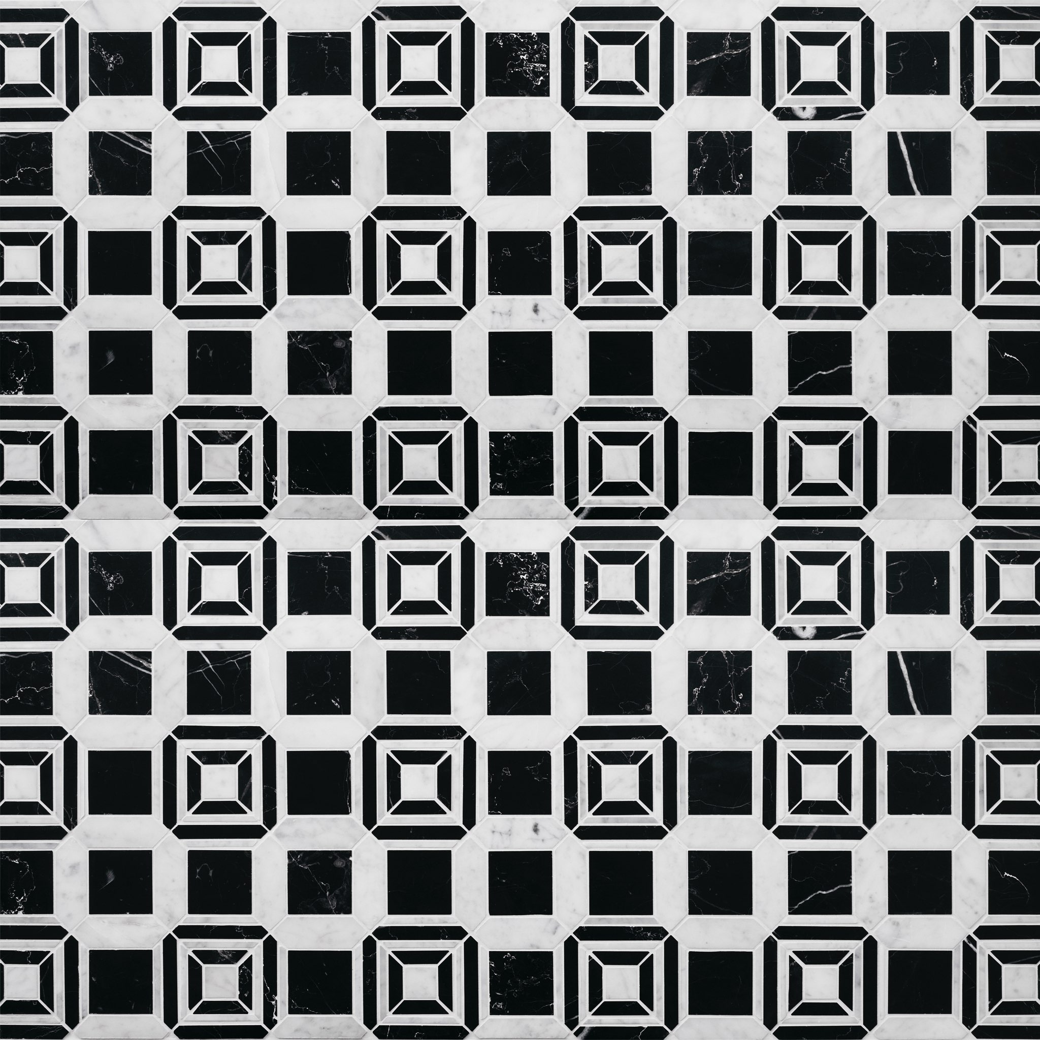 Channel Carrara & Nero Marquinia