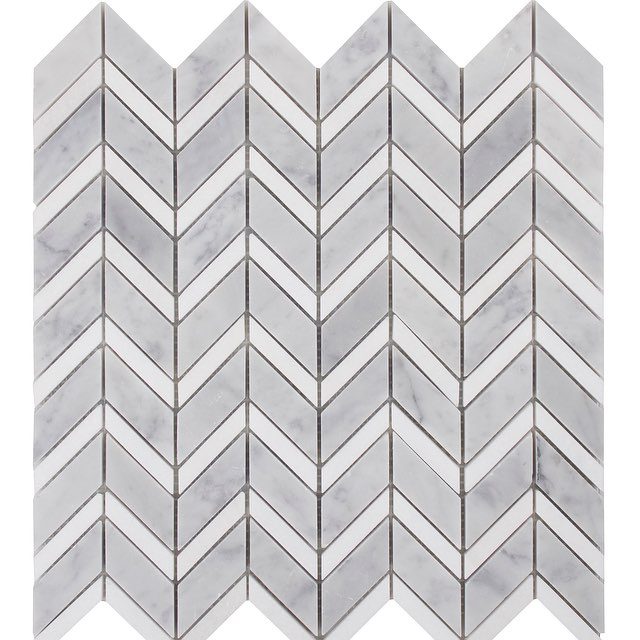 DLT20697 Chevron carrara / thassos