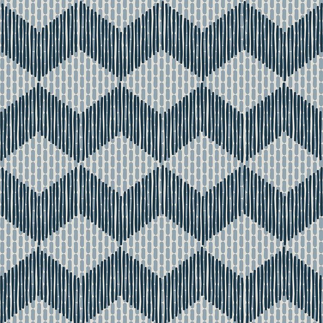 Zigzag Blue