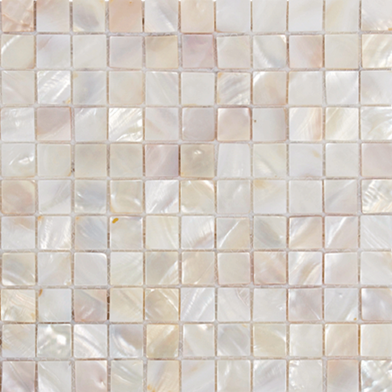 DL10119 Shell Mosaic Natural Square