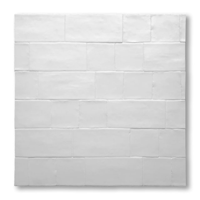 DLT88997 Satin White Irregular edge