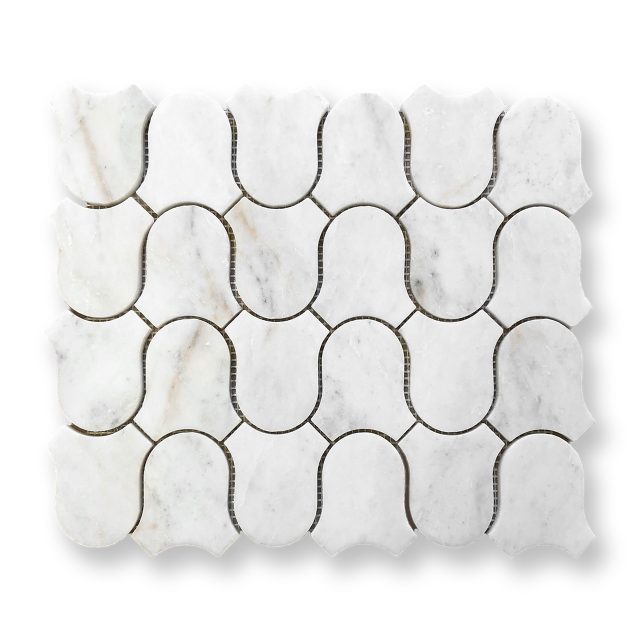 DLT93887 Curve Bianco Oro Honed