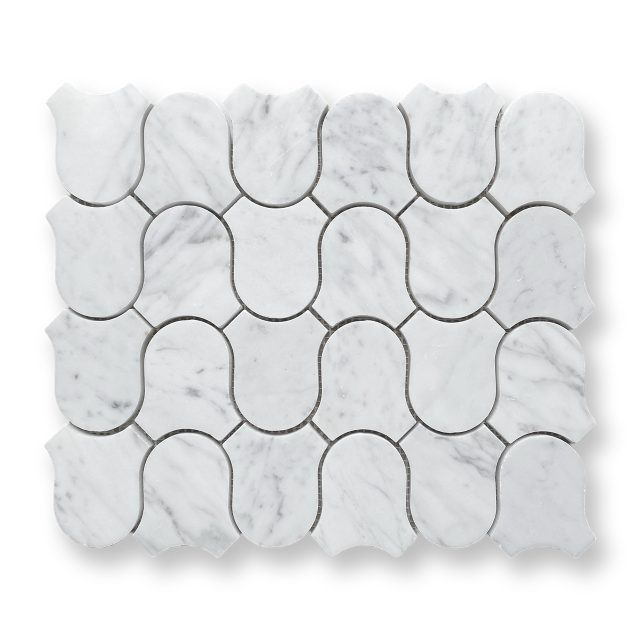 DLT93889 Curve Carrara Honed