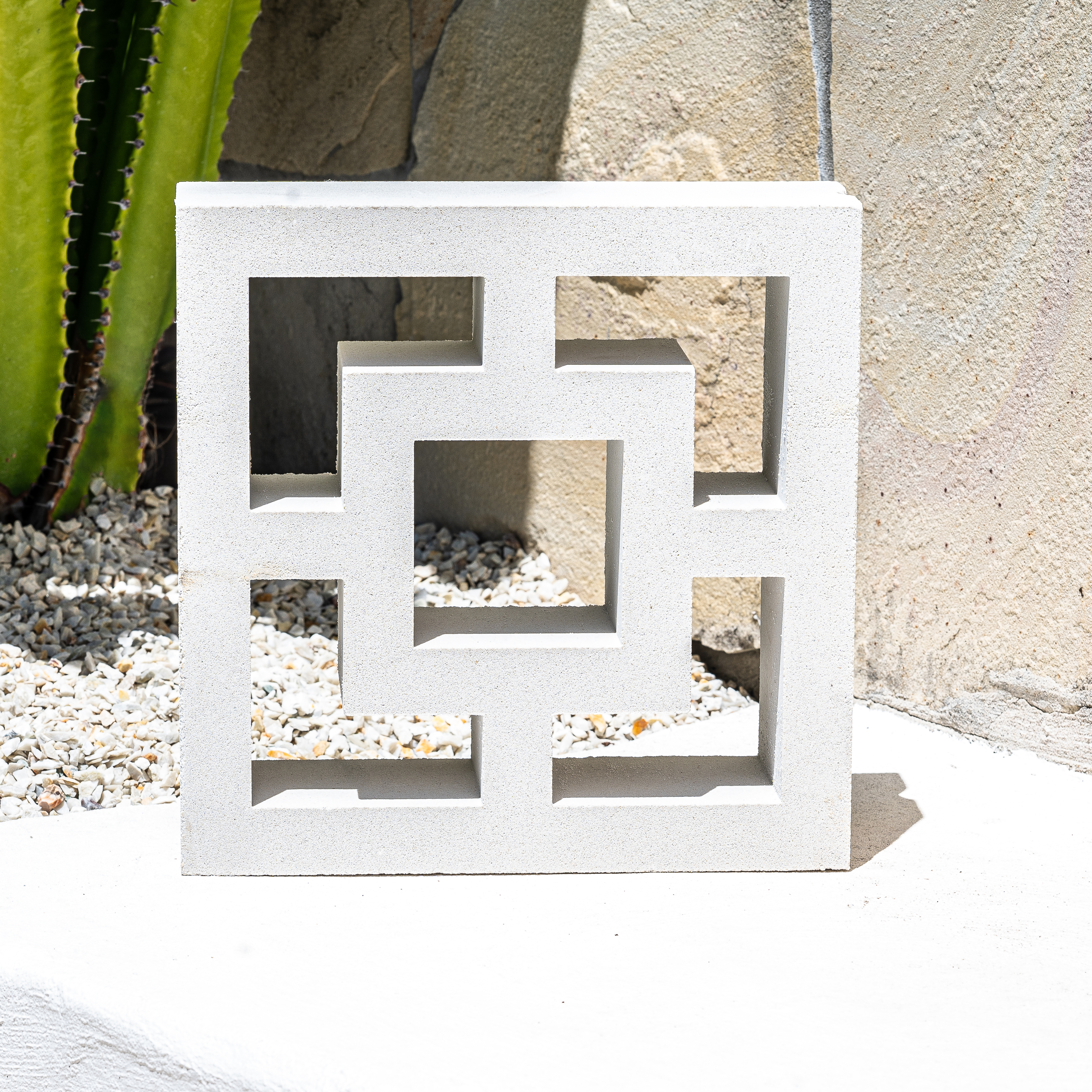 White Big Square