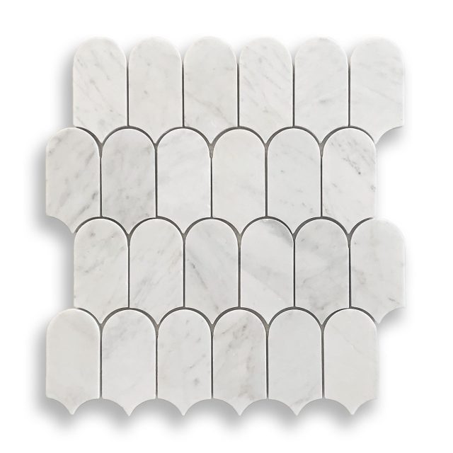 DLT93911 Arch Carrara C Honed