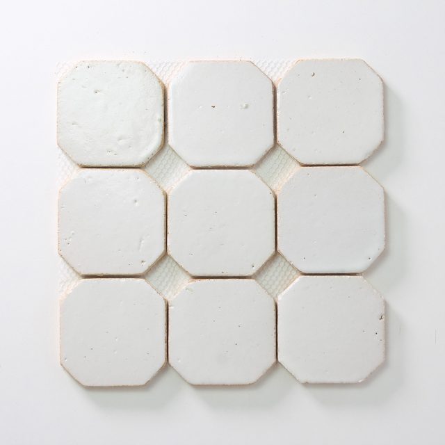 DLT94035 SNOW GLAZED HEXA MOSAIC