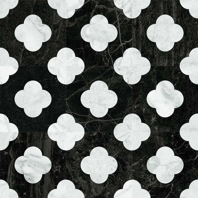 Dandy Pin Black White