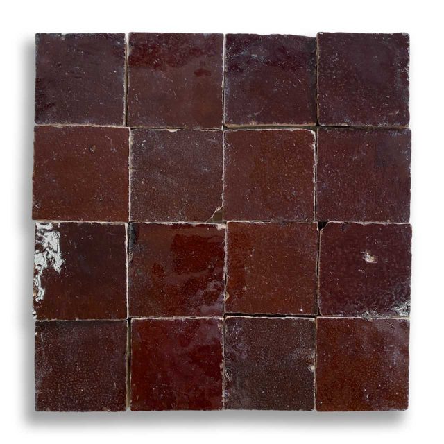 DT2140 Chocolate handmade zellige