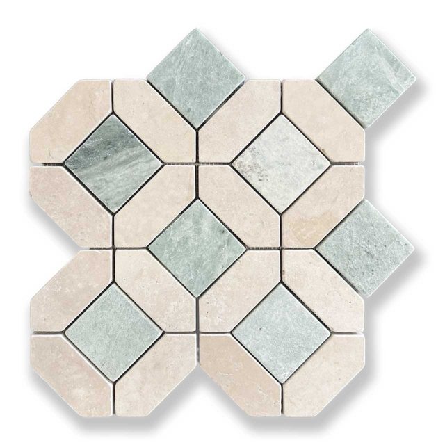 DT2418 CL Crema + Verdi Tumbled