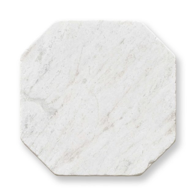 DT1465 Bianco Oro Light Octagon Tumbled