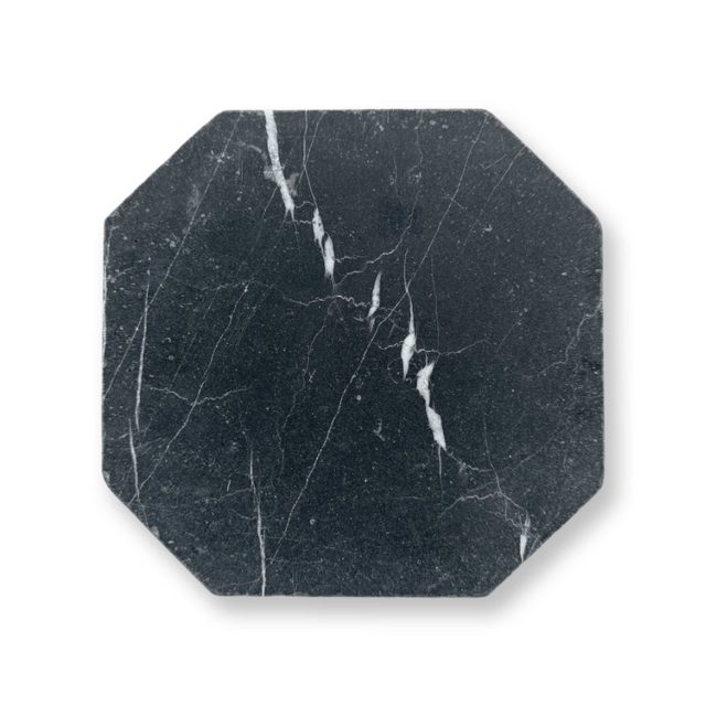 DT2357 Nero Marquina Octagon Tumbled