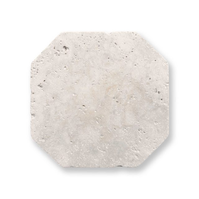 DT2537 Travertine Octagon Tumbled